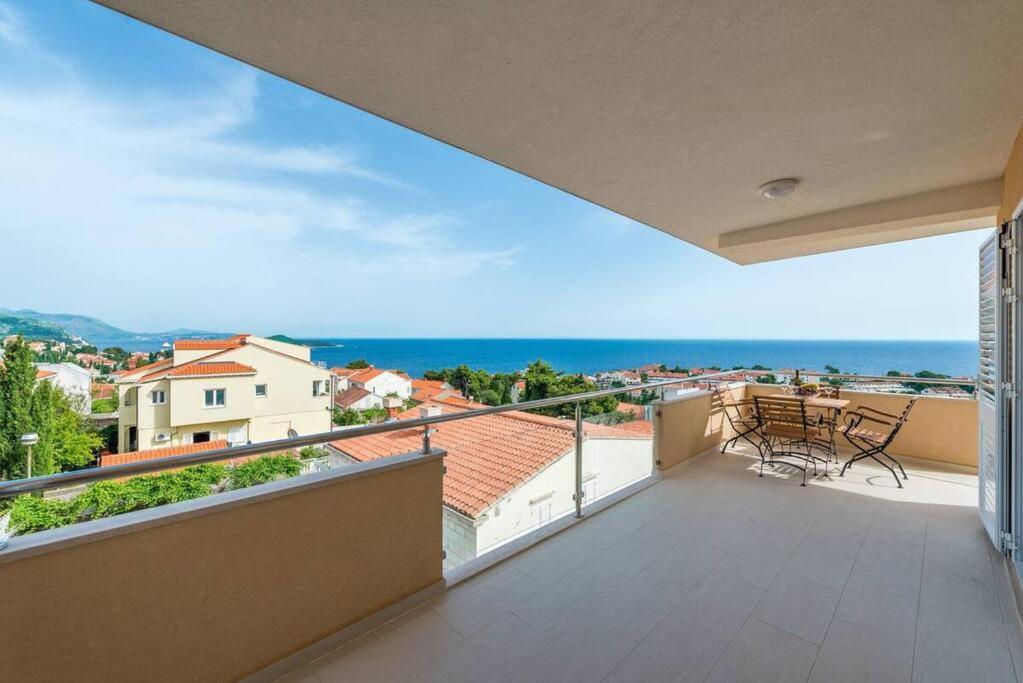 Apartment Belvedere With Magnificent Sea View Terrace Dubrovnik Dış mekan fotoğraf